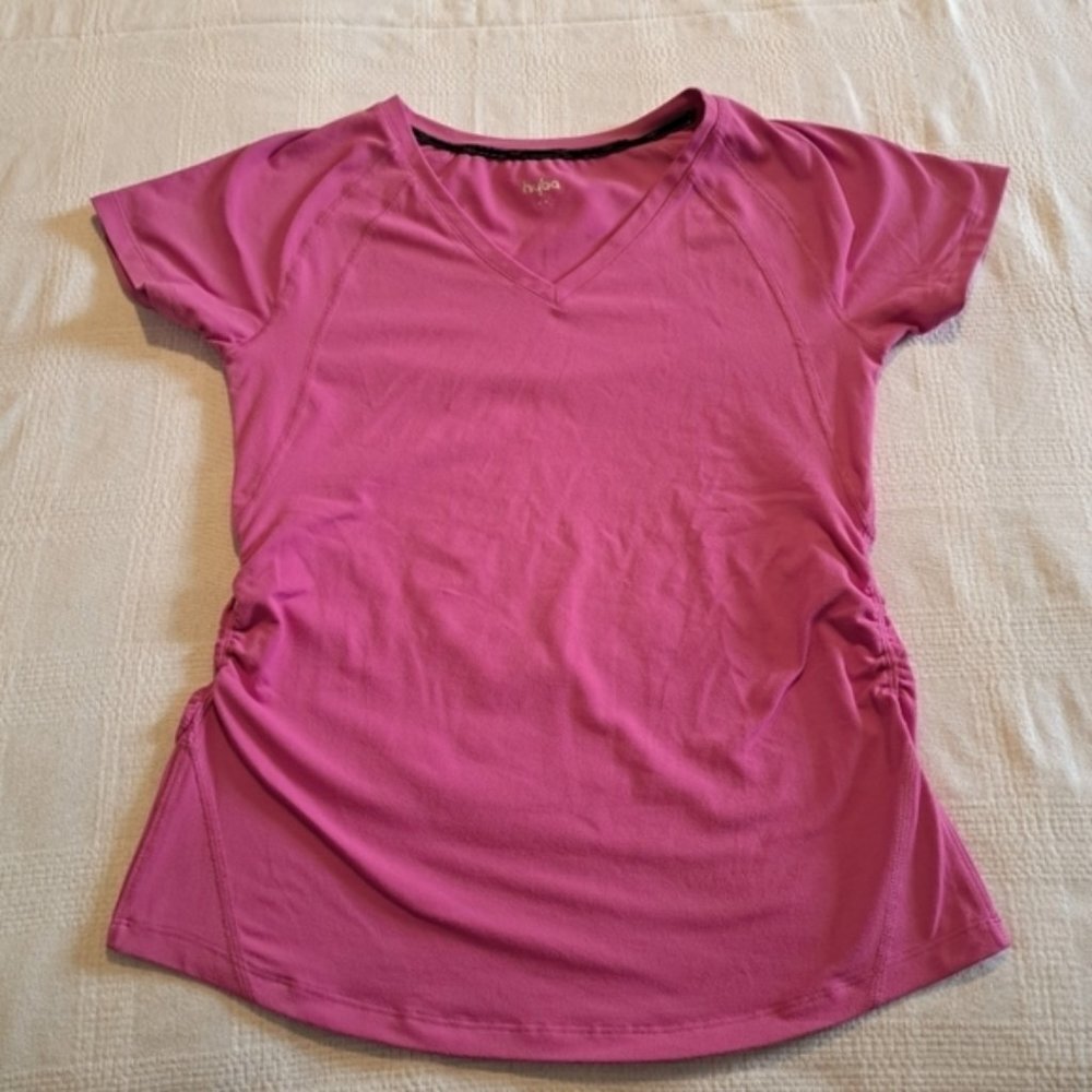 Hyba women's size Medium pink shirt